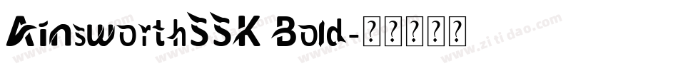 AinsworthSSK Bold字体转换